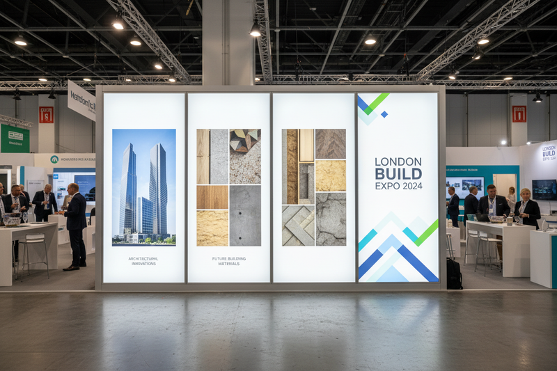 London Build Expo 2024 – LED Lightbox Rental
