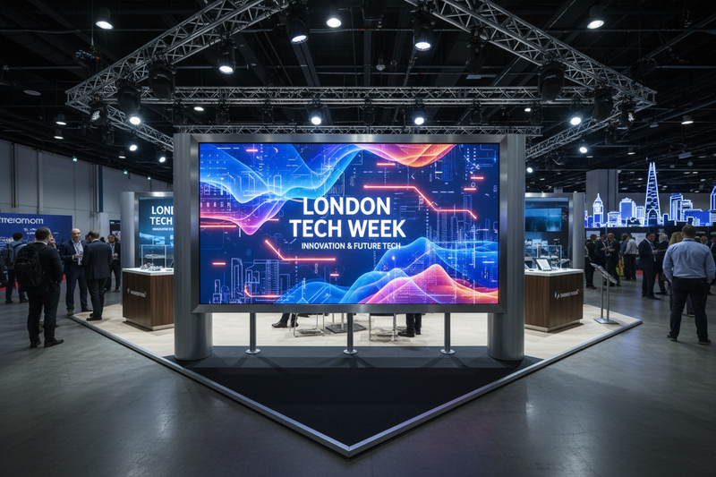 London Tech Week – LED Lightbox Rental