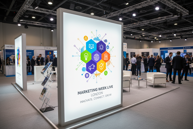 Marketing Week Live London – Exhibition Lightbox Hire